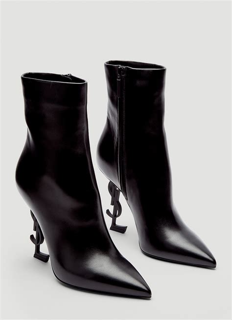 ysl heeled boots